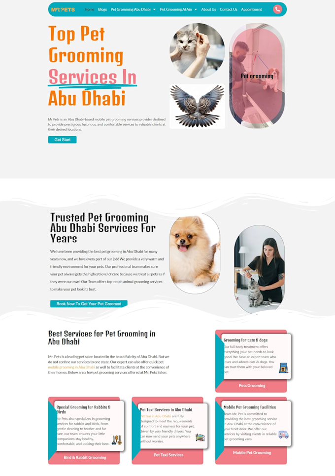 design a responsive wordpress website or blog with elementor