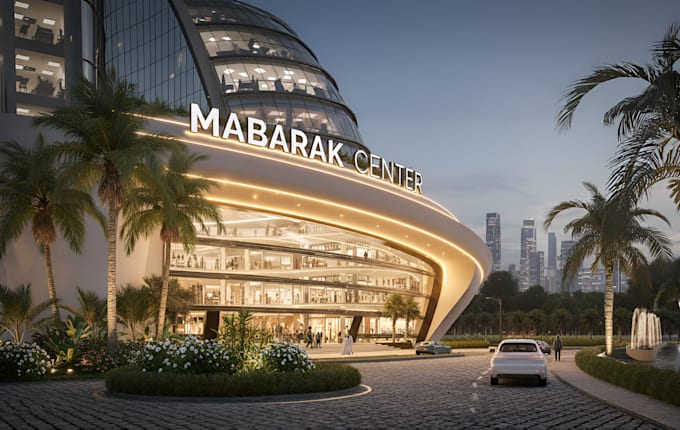 create 3d visualization and renders for highrises, offices, apartment buildings