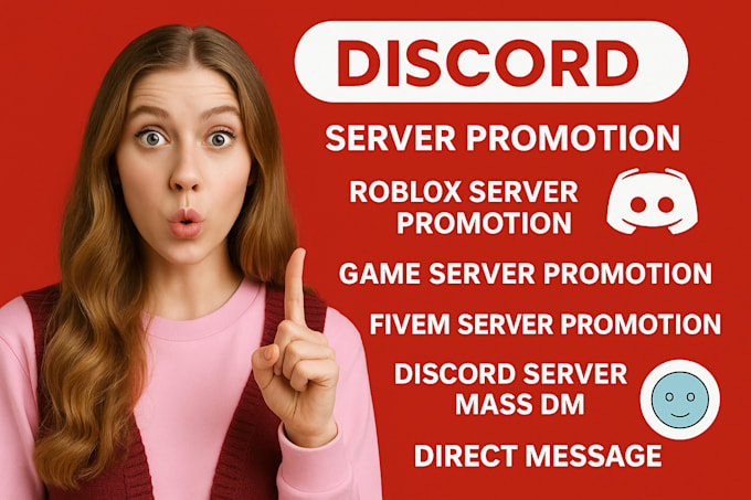 promote your discord server, fivem server, rust dayz server promotion, minecraft