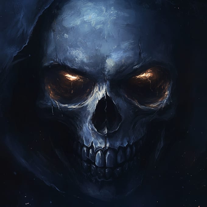 do vintage illustration, character, retro horror style art
