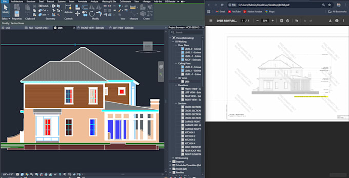 provide professional bim and cad drafting services for architectural projects