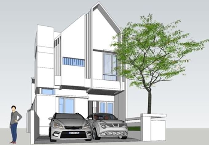 create architectural 3d models in sketchup