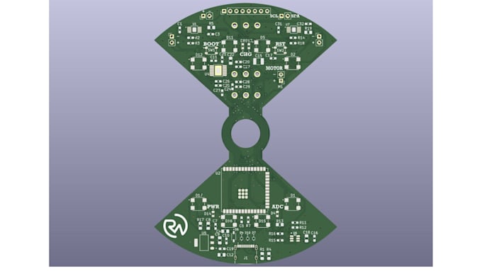 do custom electronics pcb circuit design schematic esp32 programming iot project