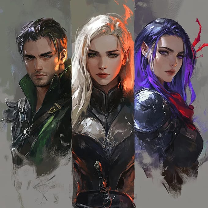 create your dnd character art