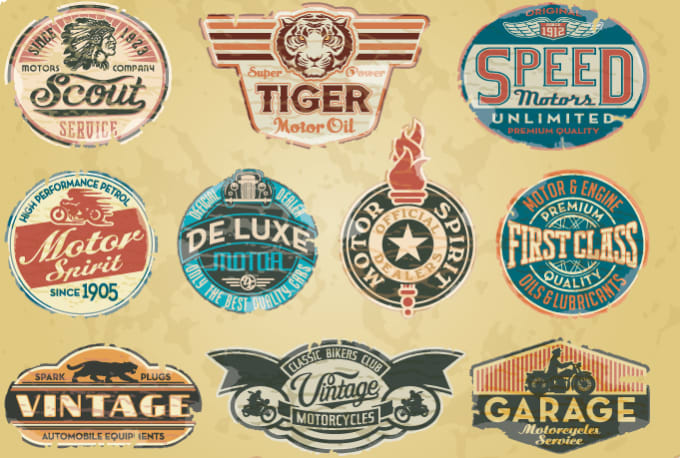 Create a vintage logo by Lumidesign | Fiverr