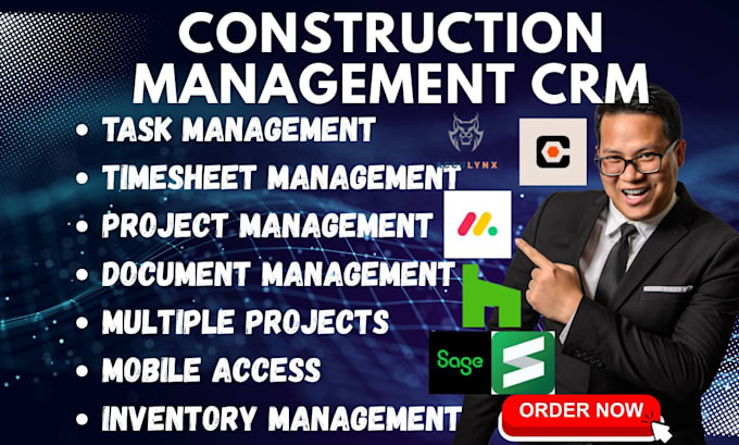 Setup construction management mondaycom procore stack sage houzz pro ...