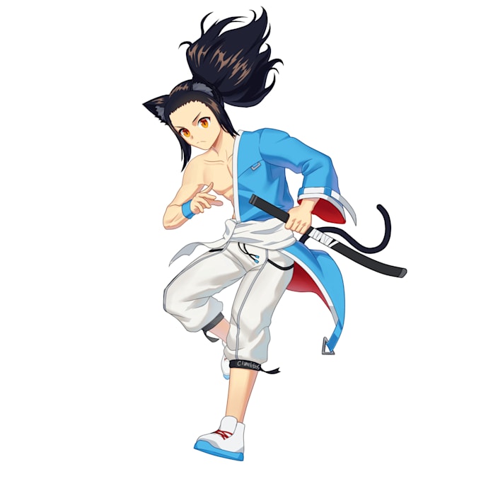 create anime artworks of your characters