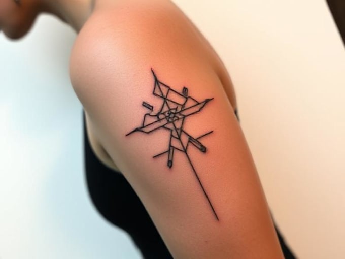 create a minimalist tattoo design for you