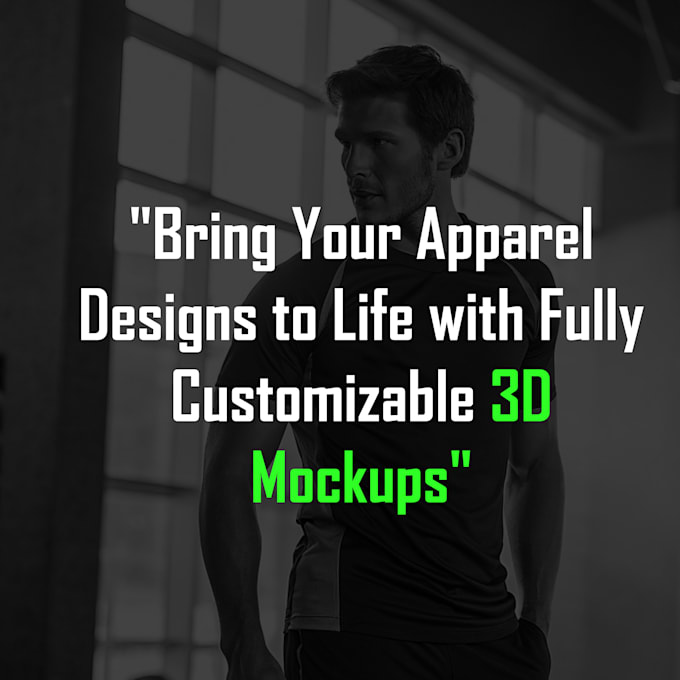 make professional 3d apparel mockups