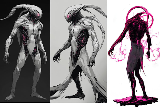 create fantasy, sci fi, character with hyperrealistic style