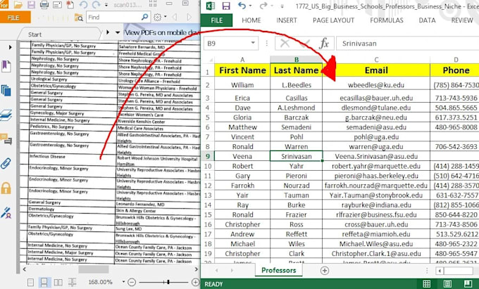 convert PDF to word, google docs, powerpoint, typing services