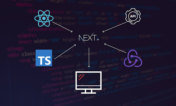 build modern react, nextjs typescript frontend applications