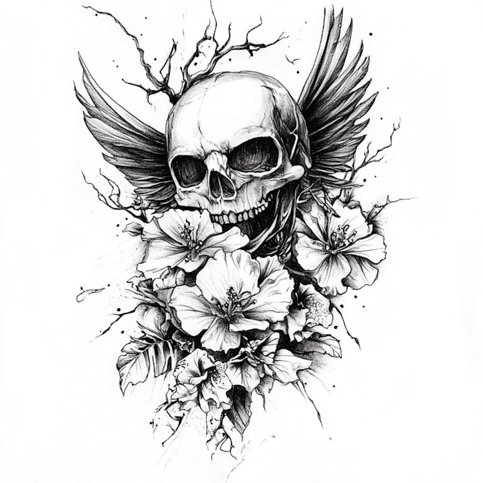 do a nature inspired tattoo design