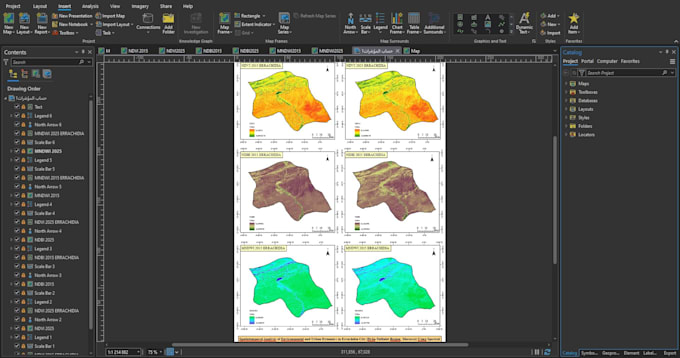 satellite image analysis and lulc mapping