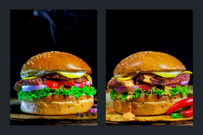 do edit food image editing