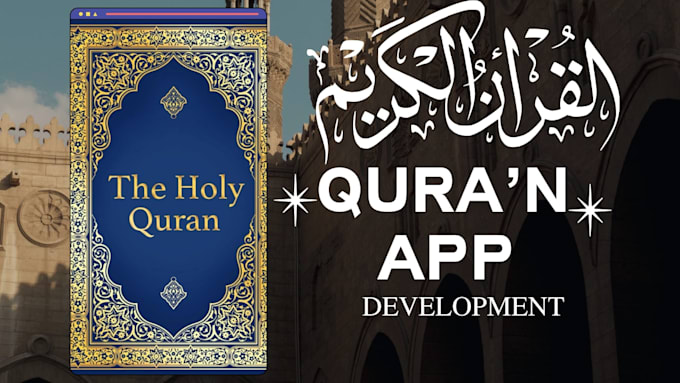 develop kids learning quran app, e learning bible app, education app