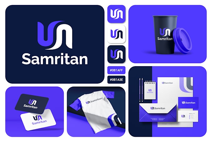 design custom business logo, brand identity guidelines, full branding kit
