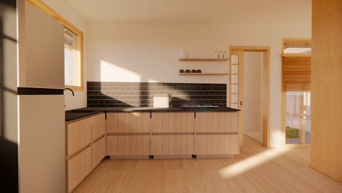 render pictured of room in low price