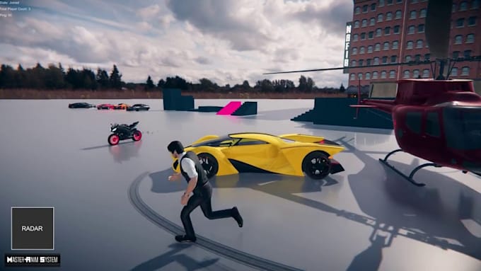 provide gta like game for unity3d master anim system leak