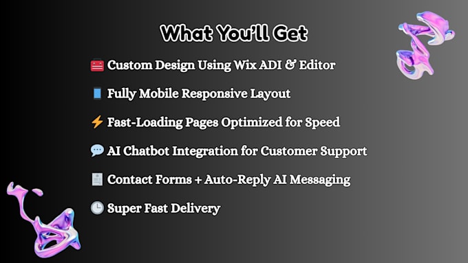 develop an ai powered website with chatbot and smart features