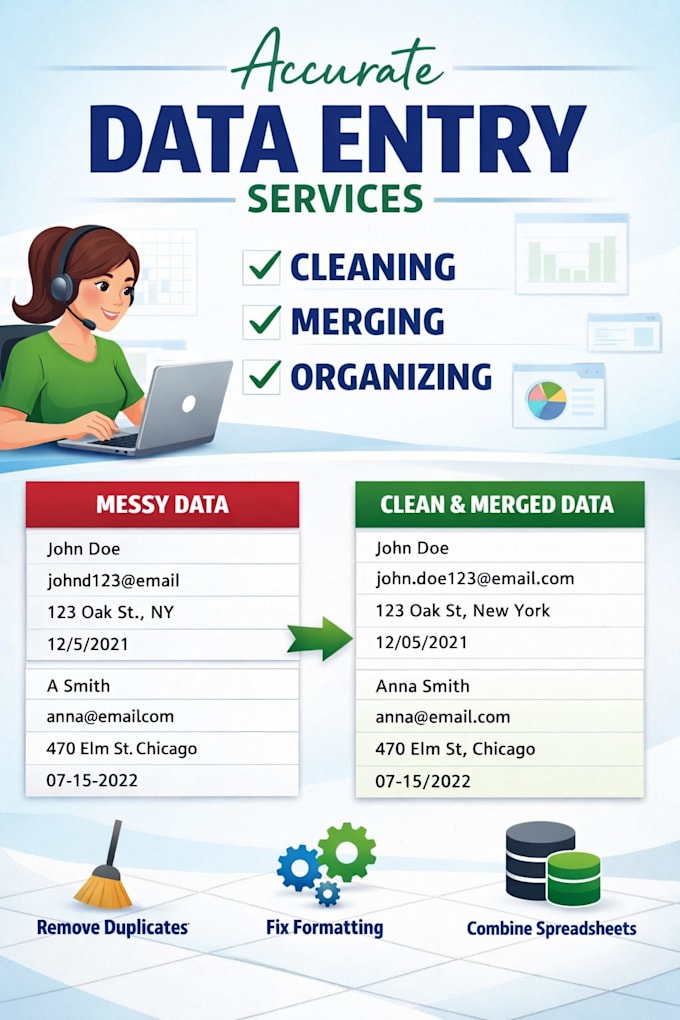 clean ,format, marge, split excel data