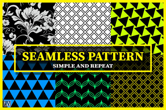 make unique seamless patterns for textile, packaging, and more