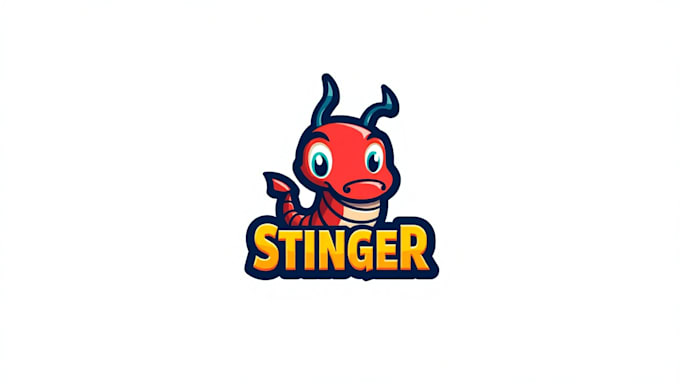 make different stinger mascot logo design with express delivery
