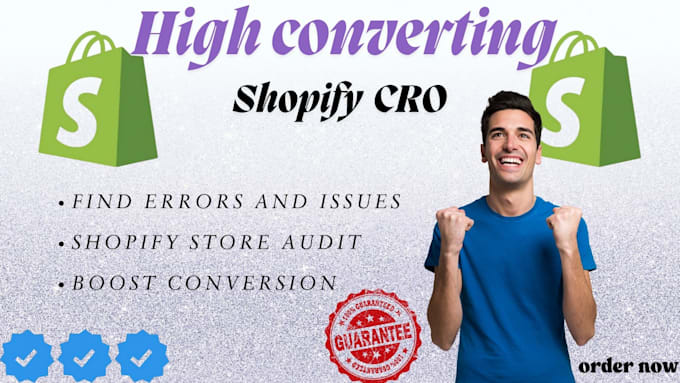 shopify cro, cro audit, shopify audit, conversion rate, shopify expert, website