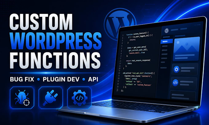 fix and develop custom wordpress plugins and functionality