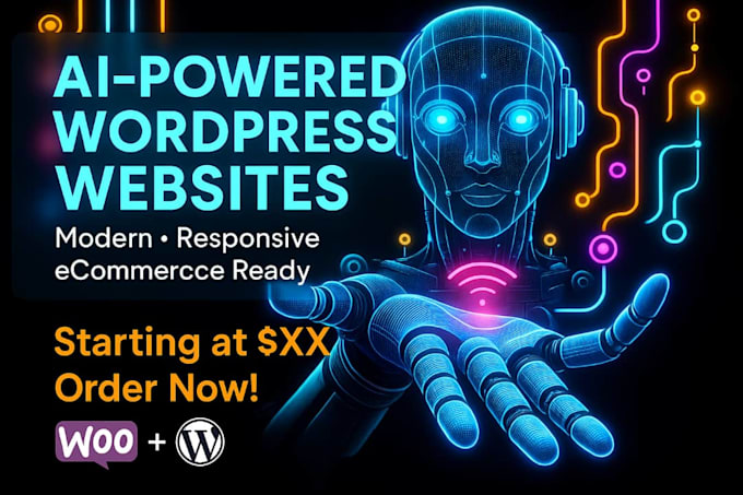 build pro wp ecommerce and  ai chat bot robot