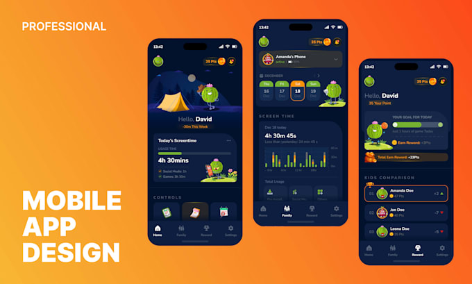 design dashboard UI UX, web app UI UX and mobile app design in figma