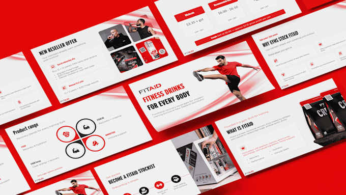 design, redesign investor pitch deck, powerpoint presentation, google slides