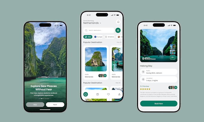 mobile apps UI UX design in figma for ios android