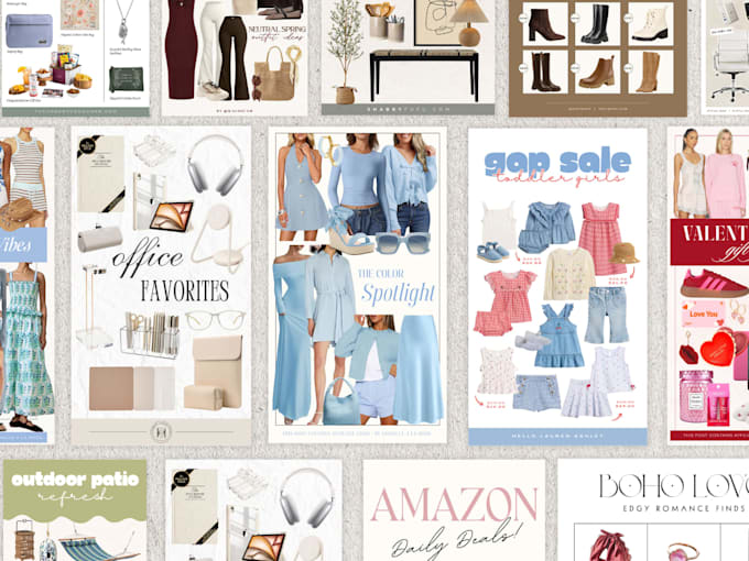 manage your ltk, amazon storefront and shopmy content