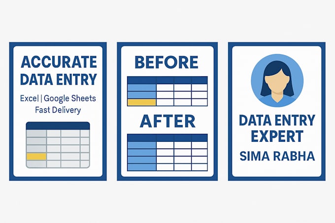 enter data from scanned documents into spreadsheets