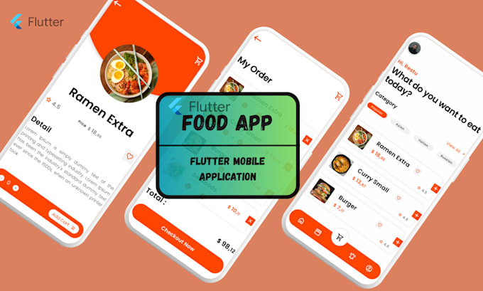 develop custom flutter mobile apps for android and ios