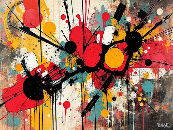 do illustration expresionism art, graffity, abstract