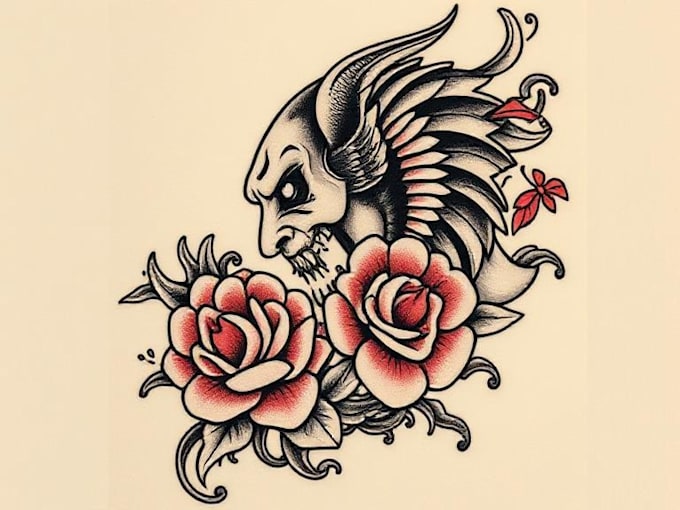 do neo traditional and oldschool tattoo designs