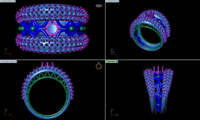 3d jewelry design 3d jewelry animation 3d cad jewelry design jewelry ...