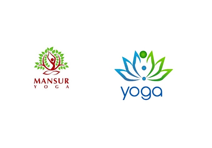 make beauty spa yoga cosmetics massage and skincare logo design