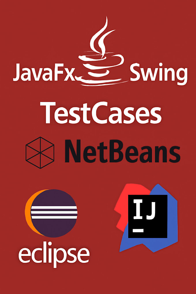 do java , java task , java programming netbeans bluej swing eclipse testcase
