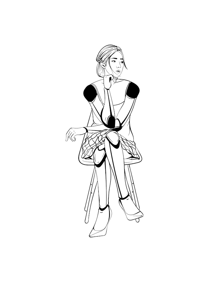 Draw detailed black and white line art by Diantriyasa | Fiverr