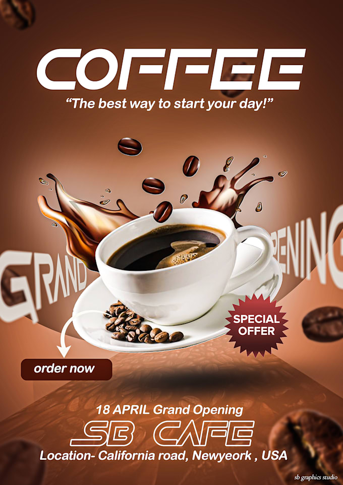 create stunning poster design