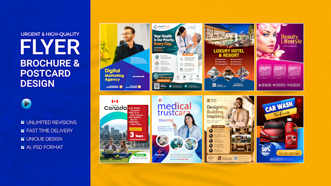 design modern flyer, business brochure, and corporate poster