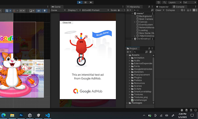 integrate professionally admob or unity and more ads in android ios apps games