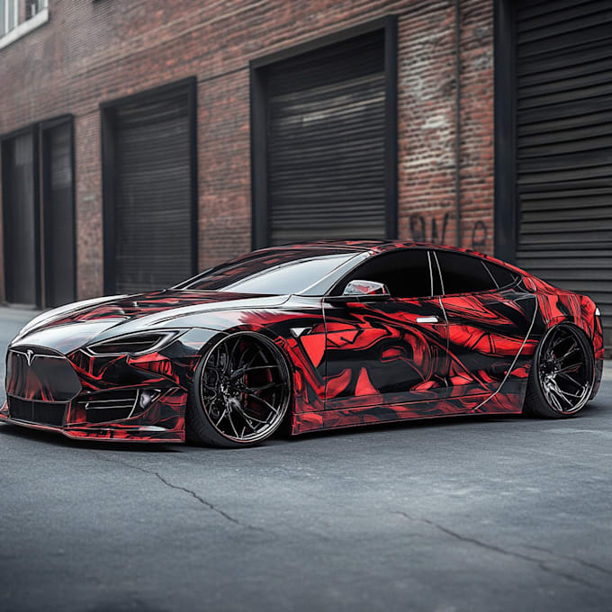 create car wrap design and vehicle wrap design