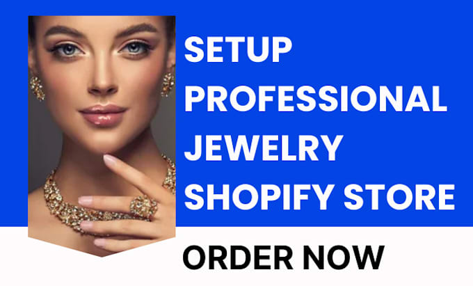 setup a professional jewelry shopify store