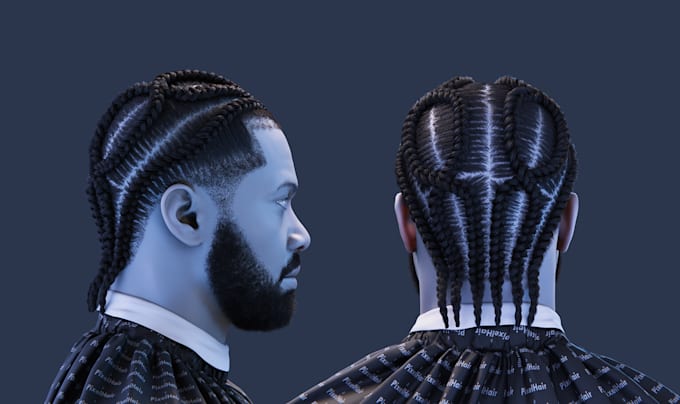 Create realistic metahuman 3d character with custom hairstyle for ue5 ...
