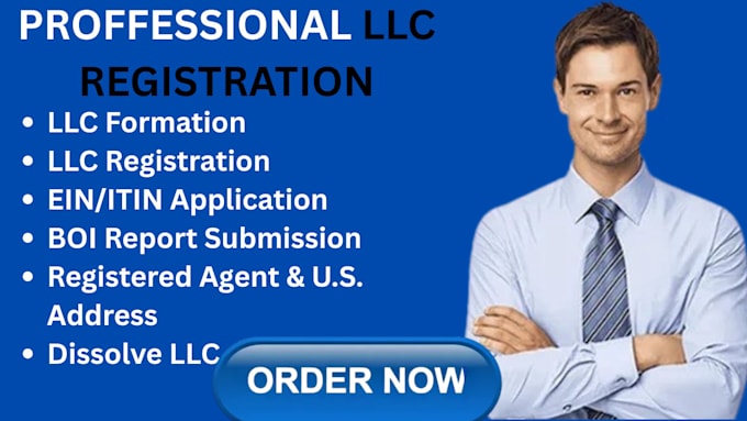do llc registration, ein number, llc formation, boi report, dissolve llc
