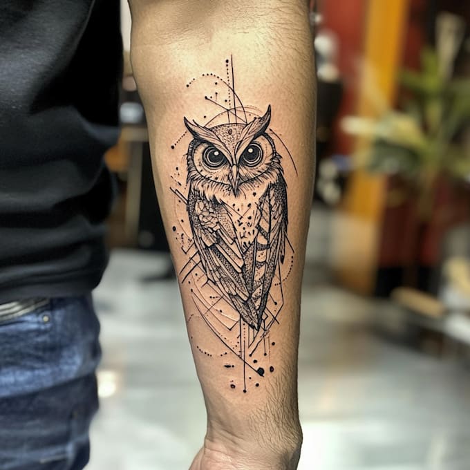 do typeface graphics for a tattoo or brand